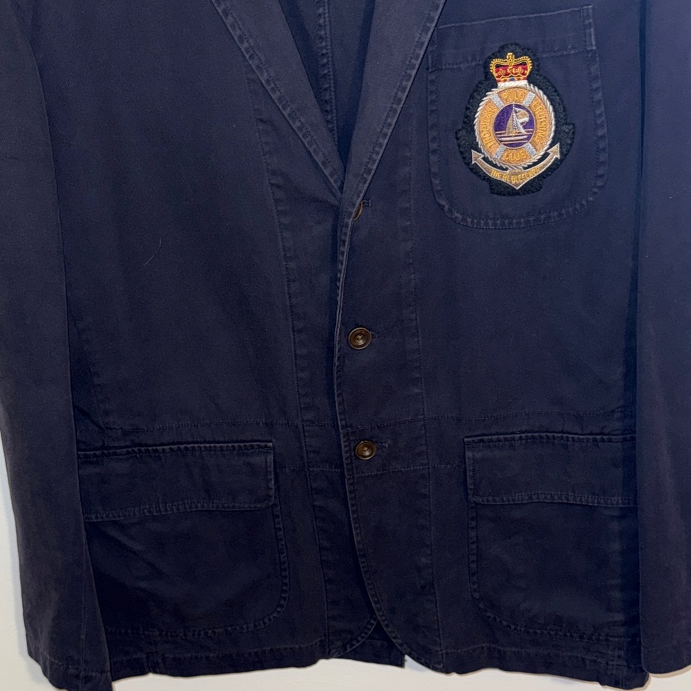 Vintage tropical polo cruising club blazer - Picture 5 of 7
